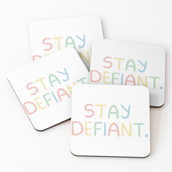 Item preview, STAY DEFIANT designed and sold by SUNNiECOLORS.