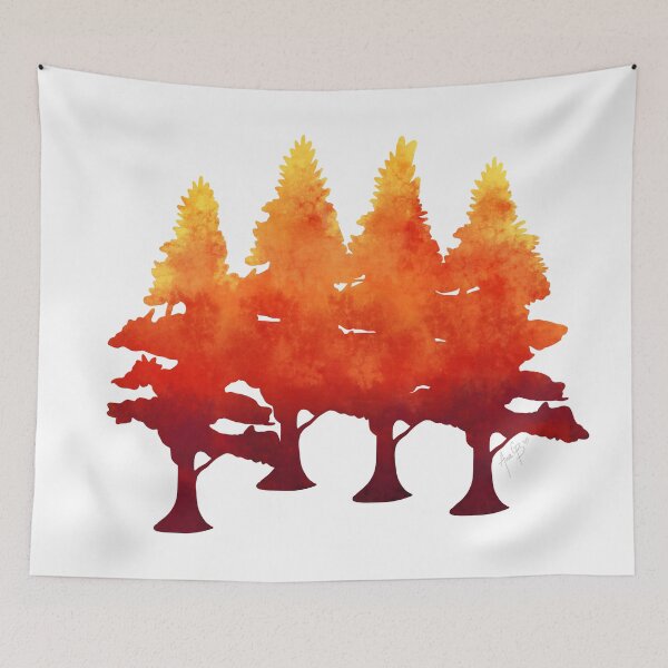 Item preview, Autumn trees designed and sold by Ana Gorozpe.