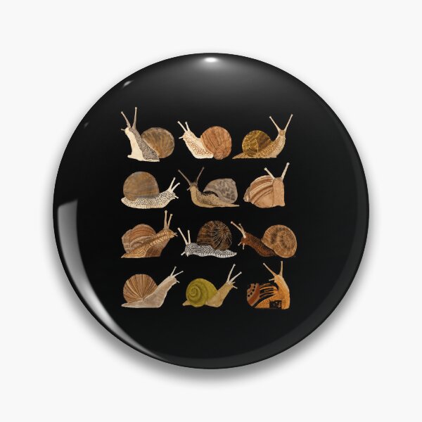 Item preview, Vintage Snail Species Collection Nature Lover Mollusk Design designed and sold by MiALopezArt.
