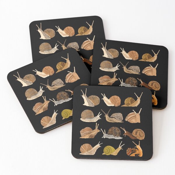 Item preview, Vintage Snail Species Collection Nature Lover Mollusk Design designed and sold by MiALopezArt.