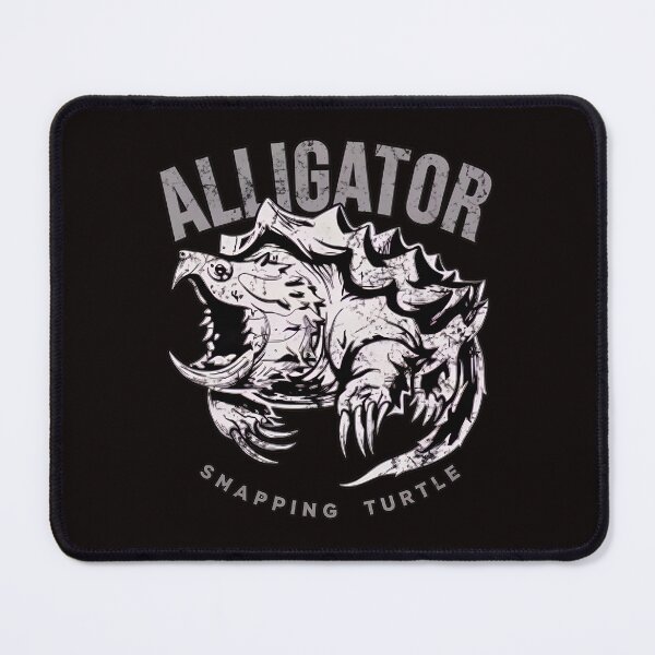 Item preview, Alligator Snapping Turtle Distressed Wild Reptile Art designed and sold by Bloowardi.