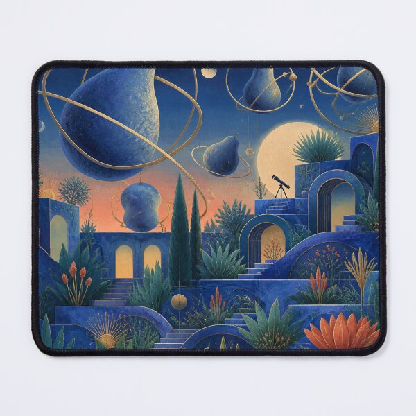 Item preview, Cobalt Pear Celestial Observatory designed and sold by aihrgdesign.