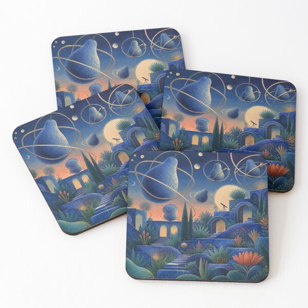 Item preview, Cobalt Pear Celestial Observatory designed and sold by aihrgdesign.