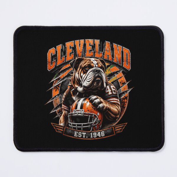 Item preview, Cleveland Bulldog Football Mascot EST 1946 Graphic designed and sold by ickDaniele198.