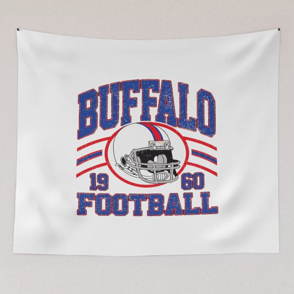 Item preview, Buffalo Football 1960 Helmet Retro designed and sold by RojanVisorf.