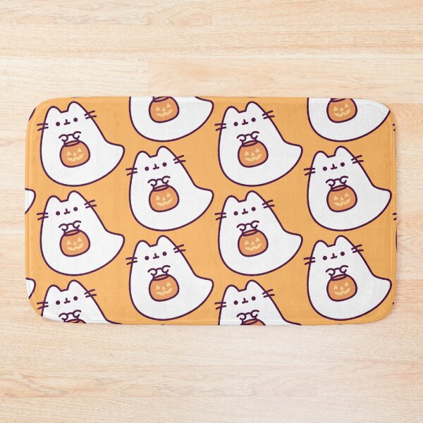 Item preview, ghost pusheen candy bucket!!! designed and sold by PLANET-VEE.