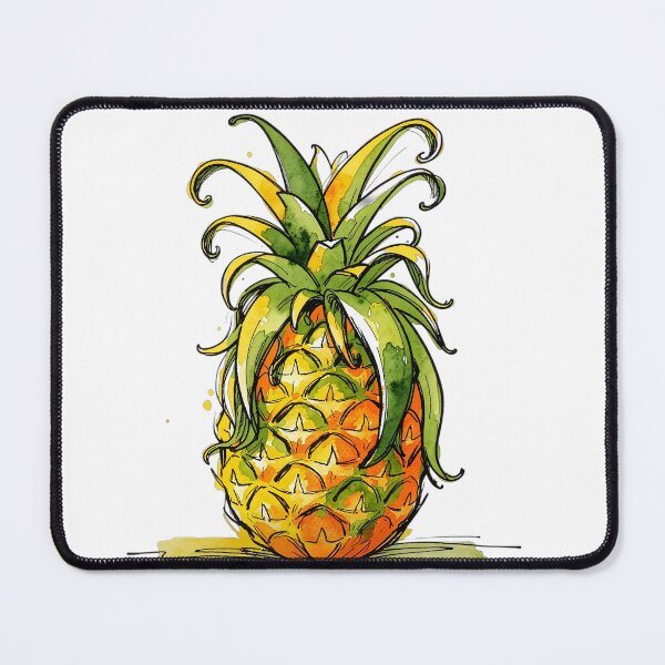 Item preview, Tropical Vibes Only – Cute Pineapple designed and sold by Artesil.