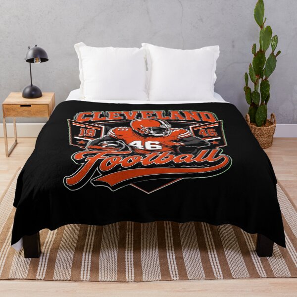 Item preview, Cleveland Football 1946 Vintage Player Graphic designed and sold by uzielTorri96.