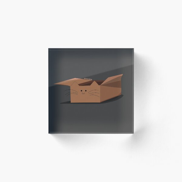 Catbox Acrylic Block