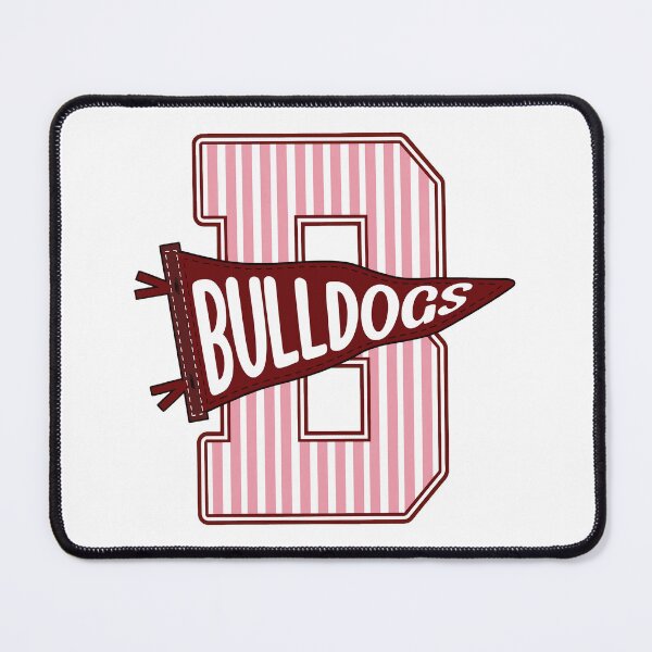 Item preview, Bulldogs Varsity Letter Pennant Style designed and sold by ZiqiPyatt.