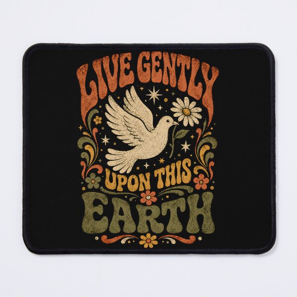 Item preview, Live Gently Upon This Earth Peace Dove designed and sold by Victor Shadehorn.