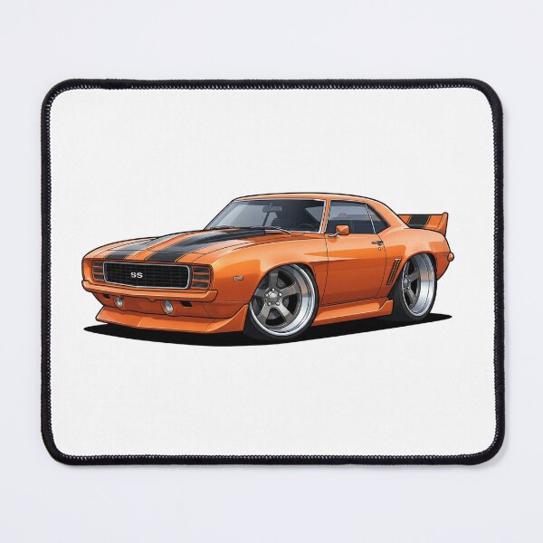 Item preview, Camaro SS Cartoon designed and sold by ToonMyRide.