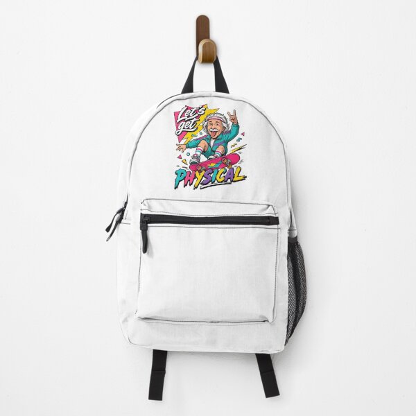 Item preview, Let's Get Physical Albert Einstein Skater 80s Retro Physics designed and sold by ZubairNalban.