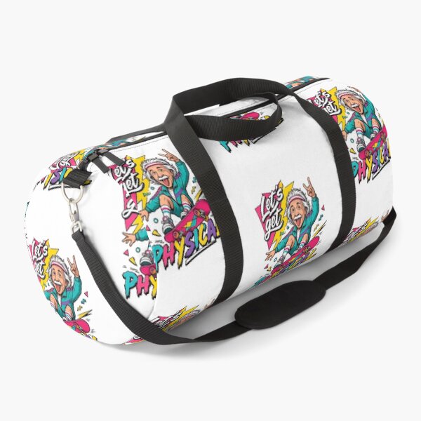 Item preview, Let's Get Physical Albert Einstein Skater 80s Retro Physics designed and sold by ZubairNalban.