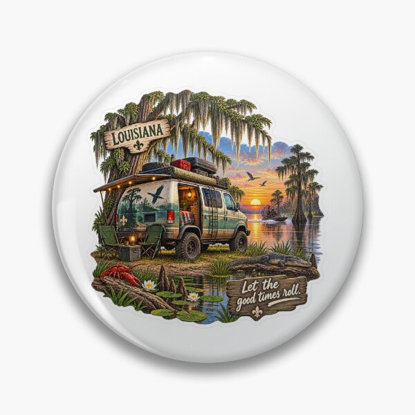 Item preview, Louisiana Van Life designed and sold by Whimspired By Paxx.