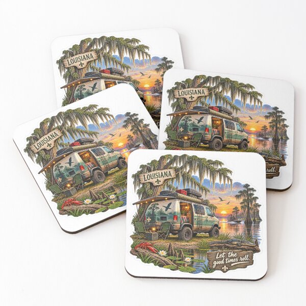 Item preview, Louisiana Van Life designed and sold by Whimspired By Paxx.