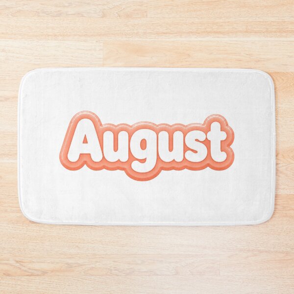 Item preview, August designed and sold by CharmStudio.