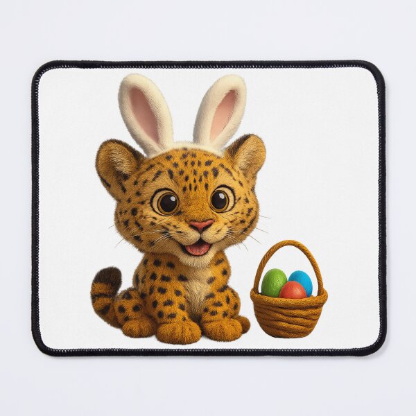 Item preview, Leopard Easter Bunny 1 designed and sold by Sillytoe.