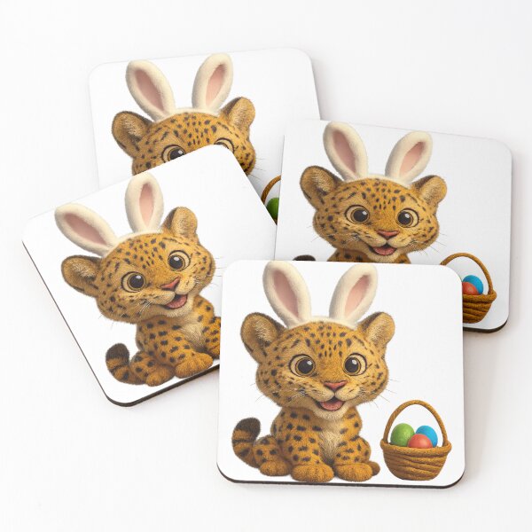 Item preview, Leopard Easter Bunny 1 designed and sold by Sillytoe.