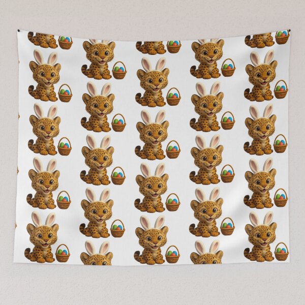 Item preview, Leopard Easter Bunny 1 designed and sold by Sillytoe.