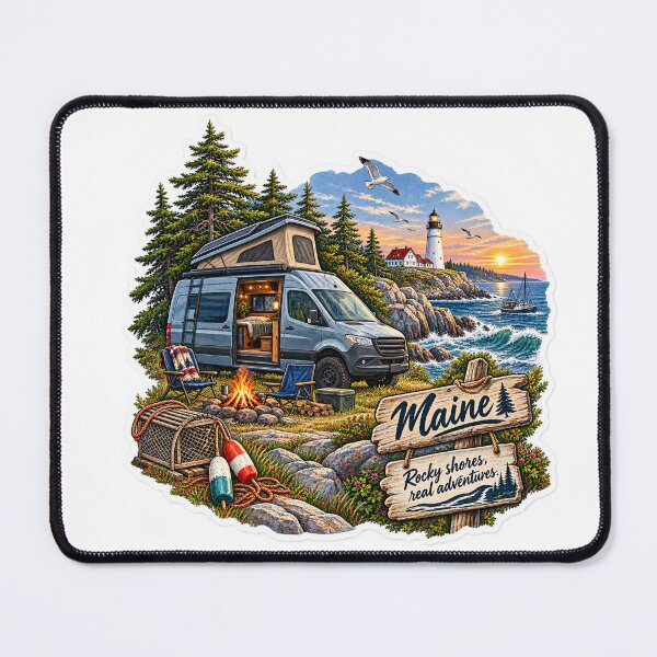 Item preview, Maine Van Life designed and sold by Whimspired By Paxx.
