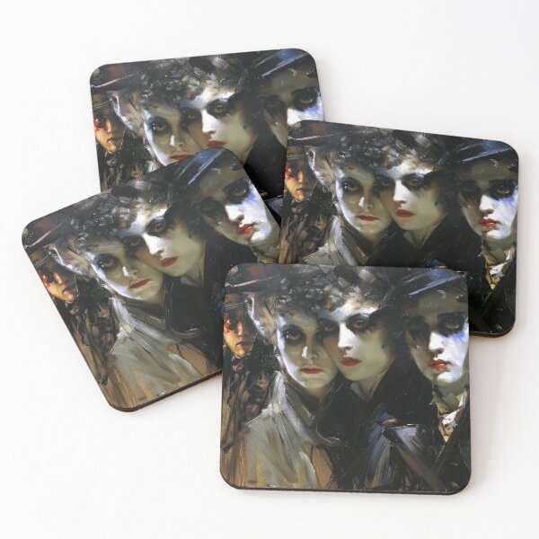 Item preview, The Gathering of the Midnight Cabaret designed and sold by NeoNebulaArt.