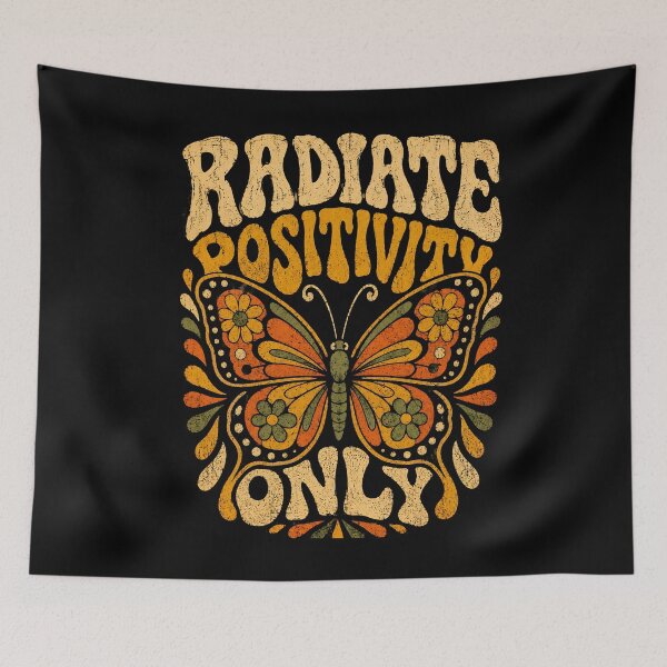 Item preview, Radiate Positivity Only Groovy Butterfly designed and sold by Victor Shadehorn.
