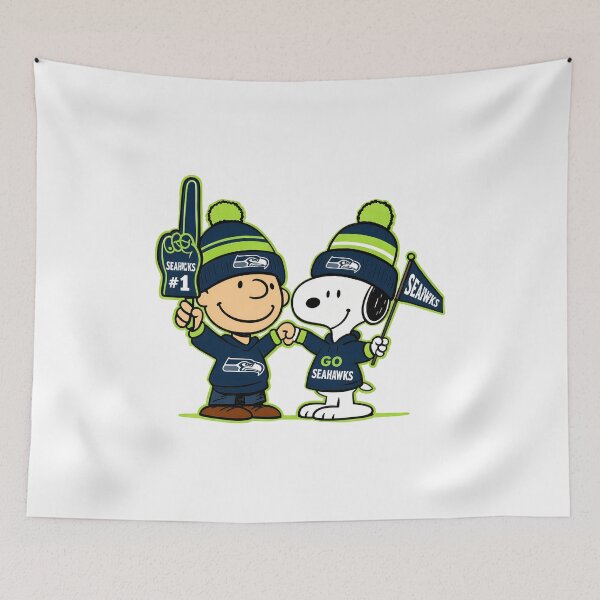 Item preview, Peanuts Pals Support Seahawks  designed and sold by BlazeFlow-Art.