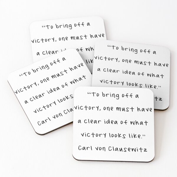 Item preview, Carl von Clausewitz Quotes designed and sold by 4ever-Undaunted.