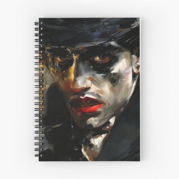Item preview, The Stranger in the Black Hat designed and sold by NeoNebulaArt.