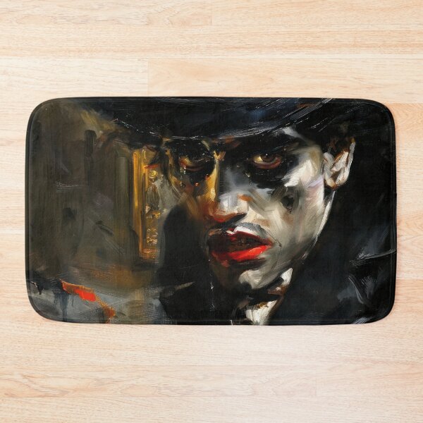 Item preview, The Stranger in the Black Hat designed and sold by NeoNebulaArt.