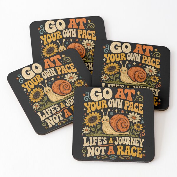 Item preview, Go at Your Own Pace Snail Life Journey designed and sold by Victor Shadehorn.