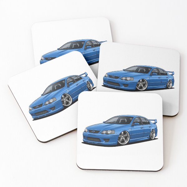 Item preview, Ford Falcon XR8 Cartoon designed and sold by ToonMyRide.