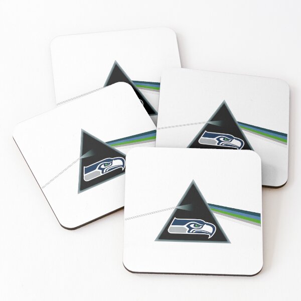 Aperçu de l'œuvre Seattle Seahawks Prism Light La Lune Sombre créée et vendue par BlazeFlow-Art.