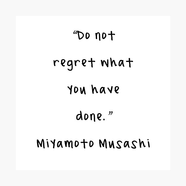 Item preview, Miyamoto Musashi Quotes designed and sold by 4ever-Undaunted.