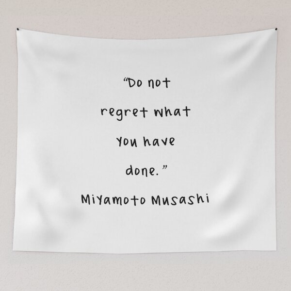 Item preview, Miyamoto Musashi Quotes designed and sold by 4ever-Undaunted.