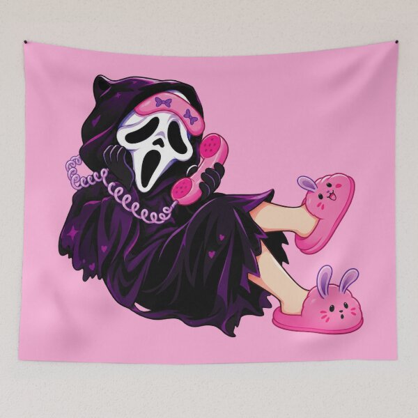 Item preview, Ghost face talking on the phone designed and sold by JarquinDD.
