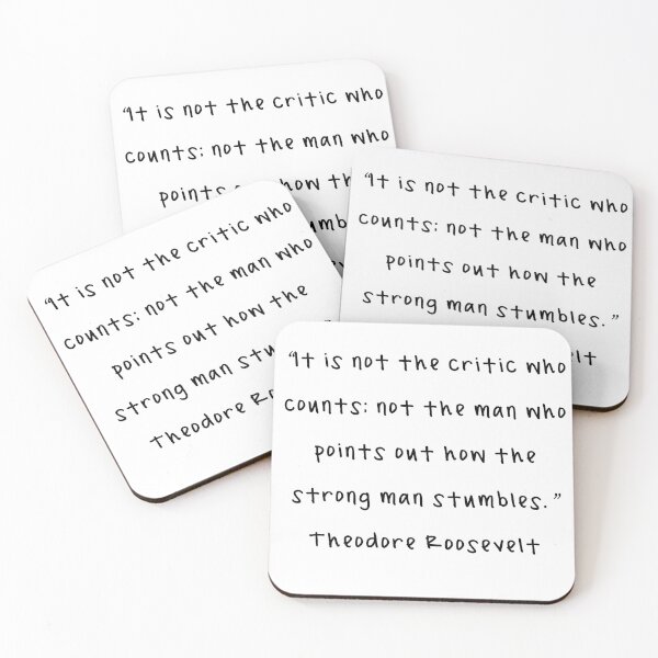 Item preview, Theodore Roosevelt Quotes designed and sold by 4ever-Undaunted.