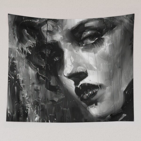 Item preview, Midnight Face of the Metropolis designed and sold by NeoNebulaArt.