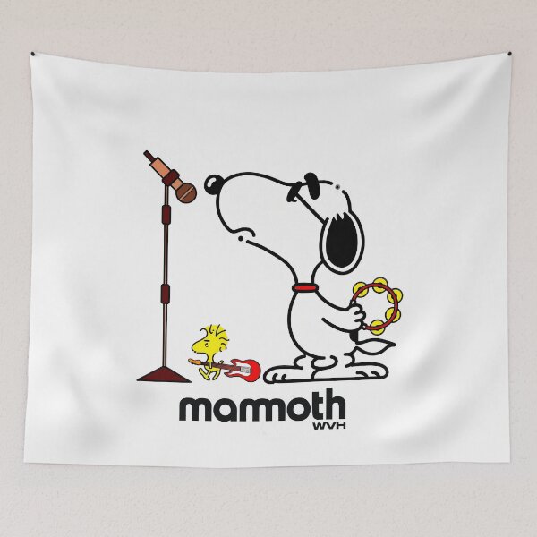 Item preview, Snoopy Rock and Roll Mamoth wvh designed and sold by BlazeFlow-Art.