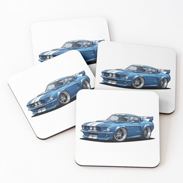 Item preview, Dibujos animados del Shelby Mustang GT500 designed and sold by ToonMyRide.