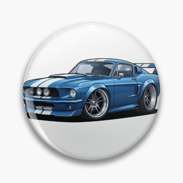 Item preview, Shelby Mustang GT500 Cartoon designed and sold by ToonMyRide.