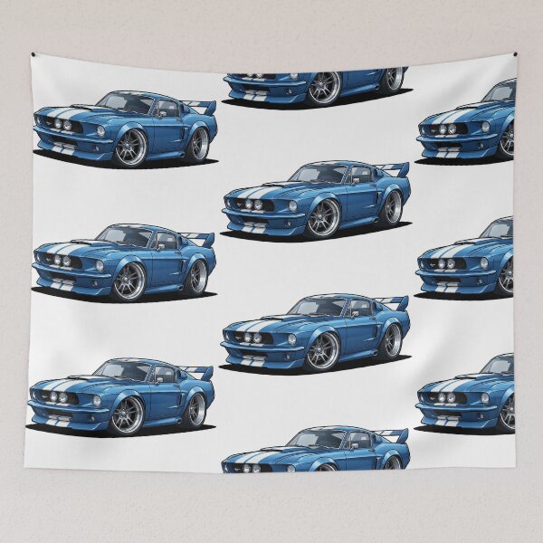 Item preview, Shelby Mustang GT500 Cartoon designed and sold by ToonMyRide.
