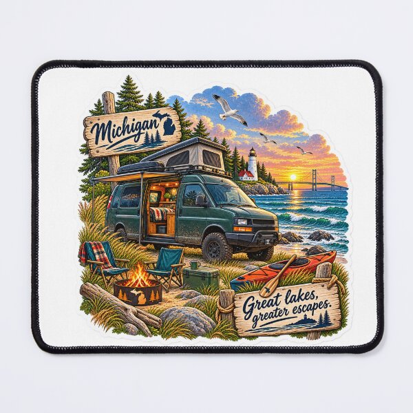 Item preview, Michigan Van Life designed and sold by Whimspired By Paxx.