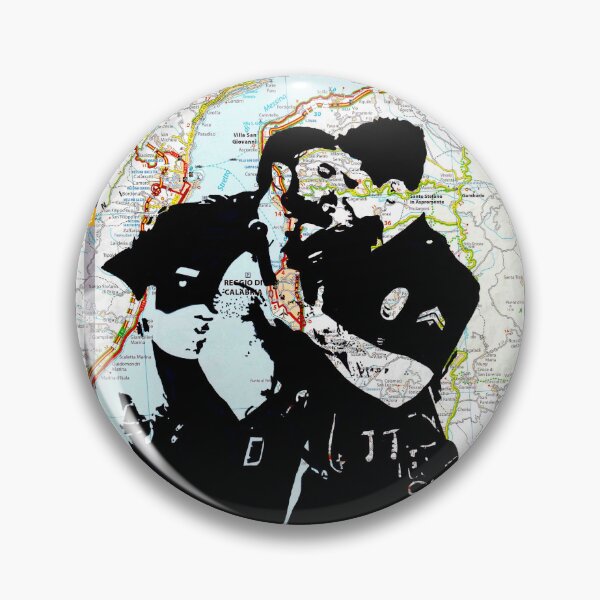 Item preview, Gay Bear Cops Police Kissing – Reggio Calabria, Italy designed and sold by NLMKArtStudio.