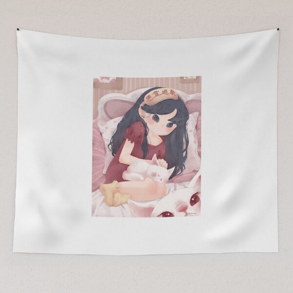Item preview, Cozy Pink Bunny Girl designed and sold by gudongyul33.