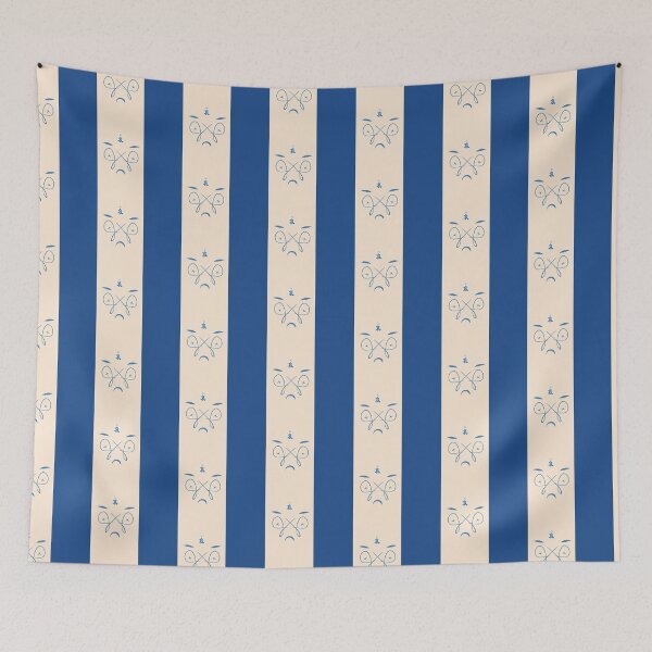 Item preview, Sorrow – Chinese Calligraphy Melancholy Art | Deep Blue Sad Face Print | Emotional Asian Gift | 哀 designed and sold by liveinbeauty.