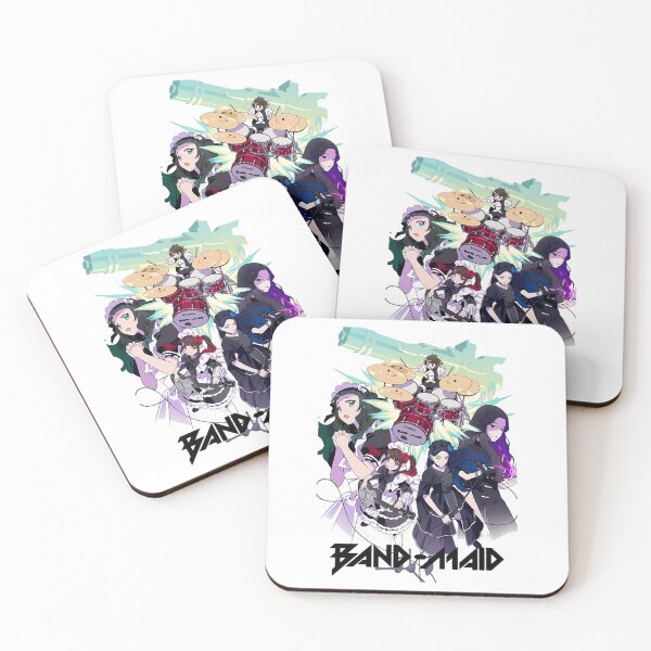 Item preview, Band Maid Rock Group Anime Illustration designed and sold by ProC | Professional Career ⭐⭐⭐⭐⭐.