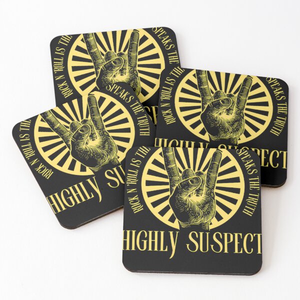 Item preview, Highly Suspect Vintage Logo designed and sold by FernYouFable.