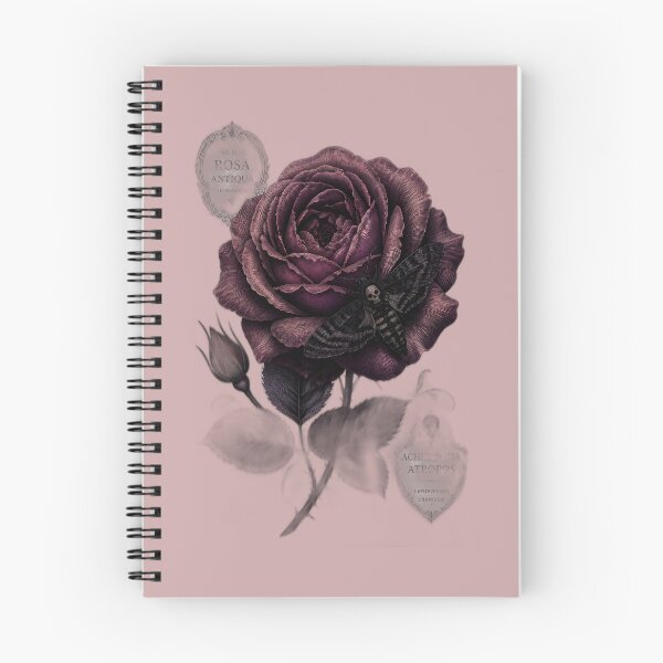 Item preview, Moonlit Rose & Moth designed and sold by FringeInk.